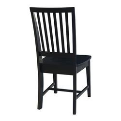 Set of Two Mission Side Chairs - Whitewood C46-265P