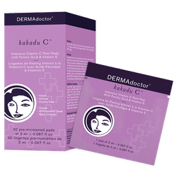 DERMAdoctor Kakadu C Intensive Vitamin C Peel Pad with Ferulic Acid & Vitamin E