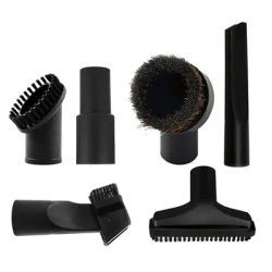 6Pcs Vacuum Cleaner Brush Head Suction Tips Nozzle Adapter Swivel Professional Attachment Kits Accessories