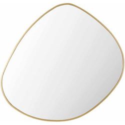 Lochovice 37"H x 36"W x 1"D Gold Accent Mirror - Boutique Rugs