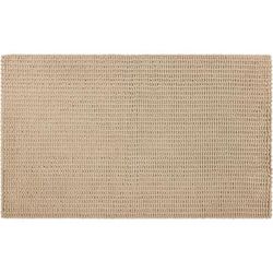 Wide Width Homespun Noodle Bath Rug by Mohawk Home in Taupe (Size 27" W 45" L)