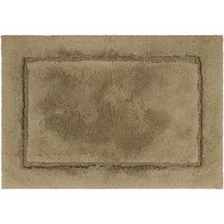 Wide Width Regency Bath Rug by Mohawk Home in Taupe (Size 17" W 24" L)
