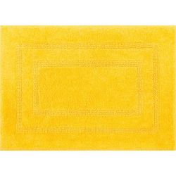 Wide Width Cotton Reversible Bath Rug by Mohawk Home in Fiesta Yellow (Size 24" W 60" L)