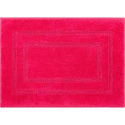 Wide Width Cotton Reversible Bath Rug by Mohawk Home in Fiesta Pink (Size 27" W 45" L)