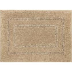 Wide Width Cotton Reversible Bath Rug by Mohawk Home in Taupe (Size 27" W 45" L)