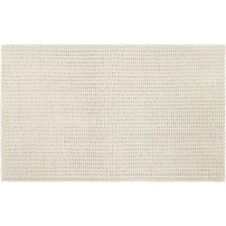 Wide Width Homespun Noodle Bath Rug by Mohawk Home in Parchment (Size 17" W 24" L)