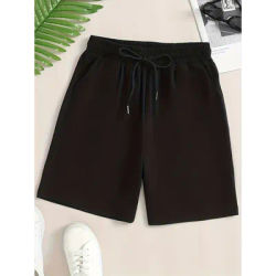 New summer ultra-thin quick-drying shorts five-quarter pants single-layer sports pants pajama pants men and women same style out