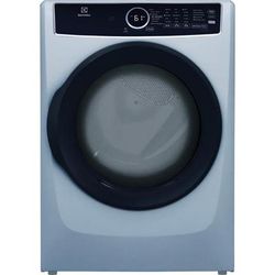 Electrolux 8 Cu. Ft. Capacity Front Load Dryer - Glacier Blue