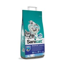 2x12l Multicat Clumping Sanicat Cat Litter