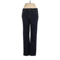 St. John's Bay Jeans - High Rise: Blue Bottoms - Women's Size 8