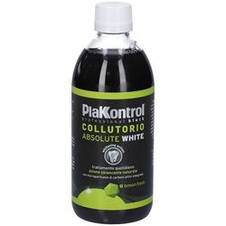 Plakkontrol Absolute White Collutorio Black 500 ml