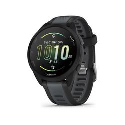 Garmin Forerunner 165 43mm Watch Black/Slate Gray 010-02863-20