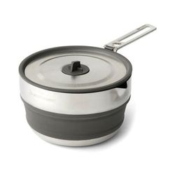 Sea to Summit Detour Stainless Steel Collapsible Pouring Pot Beluga Black A1211