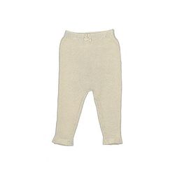 Pottery Barn Kids Sweatpants - Elastic: Ivory Sporting & Activewear - Size 3-6 Month