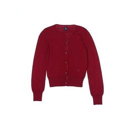 Gap Kids Cardigan Sweater: Burgundy Tops - Size 12