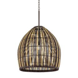 Salma Woven Indoor/Outdoor Chandelier - Frontgate