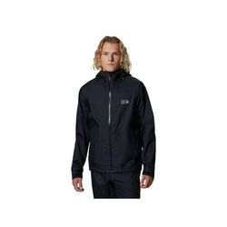 Mountain Hardwear Threshold Jacket - Men's Black Extra Large 2093511010-XL