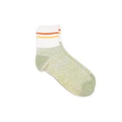 Plus Size Women's Women'S Rib Cuff Lounge Sock by MUK LUKS in Cameo Green (Size ONESZ)