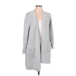 Style&Co Cardigan Sweater: Gray - Women's Size Large Petite