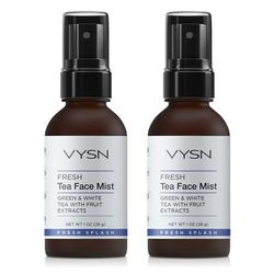 VYSN Fresh Tea Face Mist - Green & White Tea With Fruit Extracts - 2 Pack