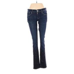 Lucky Brand Jeans - High Rise: Blue Bottoms - Women's Size 0