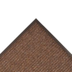 NoTrax 109S0035BR Brush Step Entrance Scraper Floor Mat, 3' x 5', 3/8" Thick, Brown