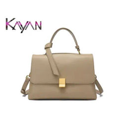 Causal Luxury Women Shoulder Bag Large Capacity Solid Color Flap Saddle Bags Ladies Crossbody Bag