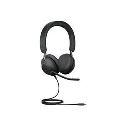 Jabra Evolve2 40 SE USB-C, MS Stereo Wired Headset