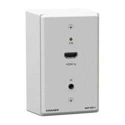 Kramer OWB-1G/D Single-Gang On-Wall Box (White) OWB-1G/D