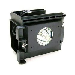 Jaspertronics™ OEM Lamp & Housing for the Samsung HLR5668WX/XAA TV with Philips bulb inside - 1 Year Warranty