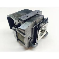 Jaspertronics™ OEM Lamp & Housing for the Epson HC 3700 Projector with Ushio bulb inside - 240 Day Warranty