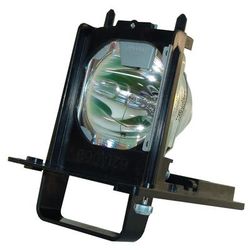Jaspertronics™ OEM 915B455011 Lamp & Housing for Mitsubishi TVs with Philips bulb inside - 1 Year Warranty