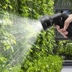 Pistola ad acqua per prato Spray irrigazione multifunzione autolavaggio attrezzi manuali durevoli ad