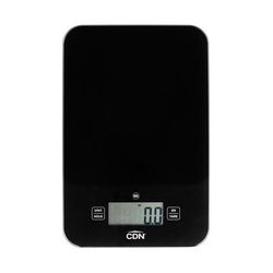 CDN SD1502-BK 15 lb Digital Portion Control Scale - 6" x 9 3/16", Black