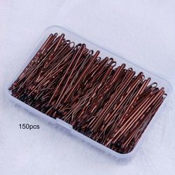 150pcs Bulk Hair Clip Simple Style Solid Color Metal Bobby Pin Side Clip Bangs Clip Hair Accessories For Women