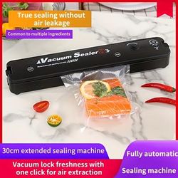 1set 60pcs Household Vacuum Sealing Machine, Food Preservation Machine, Plastic Sealing Machine Preservation Machine, Easy To Operate, Suitable For Dry And Soft Food Storage