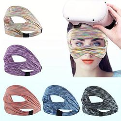 Vr Eye Mask Breathable Sweat Band For Oculus Quest 2/1, Meta Quest Pro, Ps, Pico4 Virtual Reality Headsets Accessories