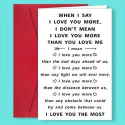 1pc Fun Greeting Card For Your Loved 1 I Choose You Wallet Card Gift, Groom Gifts From Bride On Wedding Day, I Love You Cards Gifts For Him Husband, Engagement, Valentines Eid Al-adha Mubarak