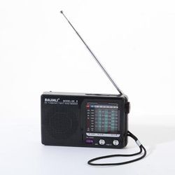 Portable Radio Am Fm Sw1-7, Transistor Radio With Loud Speaker, Headphone Jack, 2aa Battery Operated Radio, Pocket Radio For Indoor, Outdoor And Emergency Use Kk-9