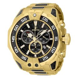 Open Box Invicta Carbon Hawk Swiss Ronda Z60 Caliber Men's Watch - 57mm Gold (AIC-37704)