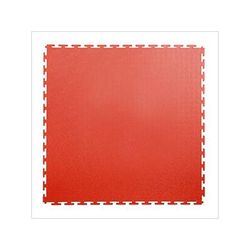 Lock-Tile 7mm Red PVC Smooth Tile (10 Pack)