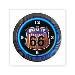 Neonetics 15-Inch Route 66 Neon Clock