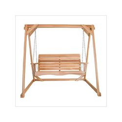 All Things Cedar 6-Foot A-Frame Swing Set
