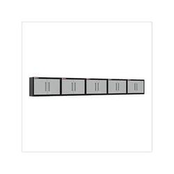 Armadillo Tough Grey Wall Cabinet (5-Pack)