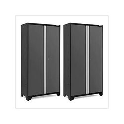 NewAge Garage Cabinets 2 x BOLD Series 42-Inch Grey Locker