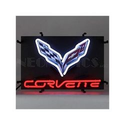Neonetics Corvette C7 17-Inch Neon Sign