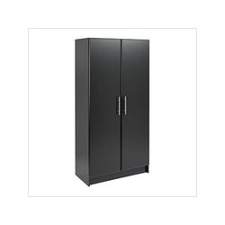 Prepac Elite 32" Black Storage Cabinet