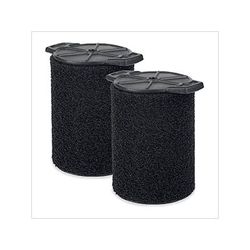 Workshop Vacs Multi-Fit Wet Only Foam Filter for 5-16 Gallon Vacuums (2-Pack)