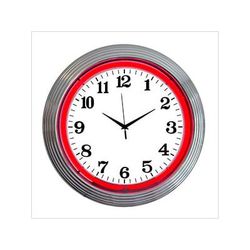 Neonetics 15-Inch Standard Red Neon Clock