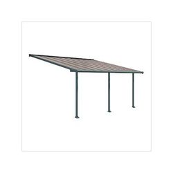 Palram-Canopia Olympia 10' X 18' Patio Cover (Grey / Bronze)